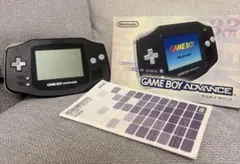 ゲームボーイアドバンス ブラック 本体