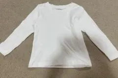 ELFINDOLL CLASSIC 長袖カットソー 100 白　お遊戯会　ロンT