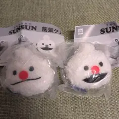 パペットスンスン　前髪クリップ　ノンノン2個セット