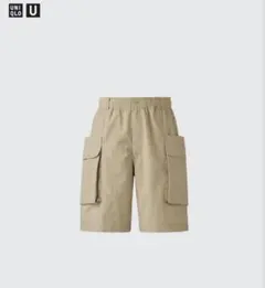 パラシュートカーゴショーツ　UNIQLO ベージュMサイズ
