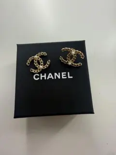 CHANEL ピアス D23K ココマーク パール ゴールド ピアス 片耳 - メルカリ