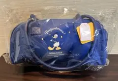 Disney ドナルド ボストンバッグ ブルー