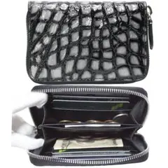 89a クロコダイル 小銭入れ 人気 メンズ レディース 小さい 高級 ミニ財布