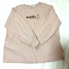 miffy 長袖Tシャツ ピンク