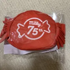 【最安値/非売品】不二家　ミルキー　エコバッグ　75周年デザイン　ペコちゃんのサムネイル