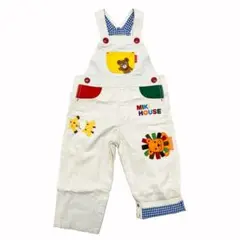 新品　ミキハウス　オーバーオール