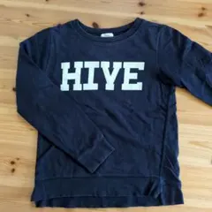 ロゴ 長袖トレーナー