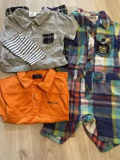 コムサ　e.baby ベビー服まとめ売り　ロンパース