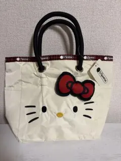 【新品】LeSportsacレスポートサック ハローキティ　ハンドバッグ　トート