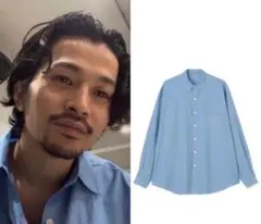 AURALEE WASHED FINX TWILL BIG SHIRTS 4のサムネイル