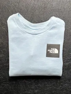 THE NORTH FACE／右袖ロゴ入り長袖Tシャツ(80)