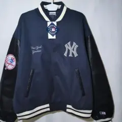 新品 スタジャン L ヤンキース MLB メジャーリーグ ワッペン メルトン