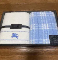 バーバリー　フェイスタオル　２枚セット