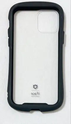 【美品】iFace iPhone12/12Proケース クリア ブラック