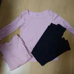 HEATTECH 長袖２枚　レギンス１枚セット