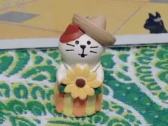 デコレ　コンコンブル　ひまわり娘猫