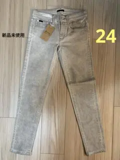 [新品未使用] PORO RALPH LAUREN スキニーデニム　グレーのサムネイル