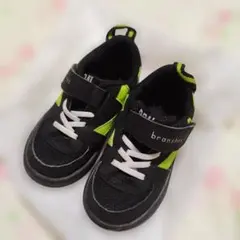 branshes 黒/緑 スニーカー　16センチのサムネイル