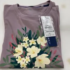 MIZUNO フラワープリント Tシャツ Sサイズ