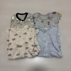 西松屋 ベビー服 ロンパース カバーオール 50〜70 まとめ売り 男の子