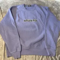 stüssy パープル スウェット