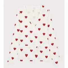 新品 未使用 プチバトー 訳アリ レディース S 長袖 パジャマ ハートミルキー 楽天市場】ハートプリント長袖パジャマ PETIT BATEAU プチバトー