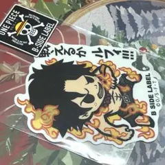 ワンピース エース B-SIDE LABEL ステッカー