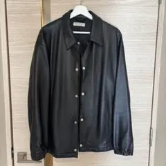 BEAUTY&YOUTH ブラックレザーアウター