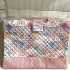 【即日発送】（新品タグ付）レッスンバッグ 入園　入学　キルティング　スケーター