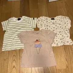 petit main Tシャツ 3枚セット 90cm