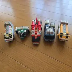 戦隊ヒーロー(ゴーゴーファイブ)おもちゃ 5体セット