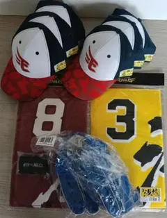 楽天イーグルス　プロ野球 応援グッズ キャップ　クローブ　タオル　リストバンド