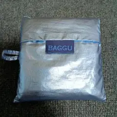 BAGGU スタンダード メタリック ライトブルー