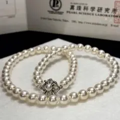 天女級 ロゼプレミアム 】あこや真珠 6.5-7.0mm ネックレス - メルカリ