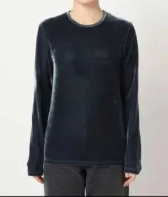 ジャーナルスタンダード【NAKAGAWA*JS】 ベロアクルーネックプルオーバー