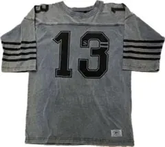 schott N.Y.C. ショット フットボールシャツ 古着　鬼フェード