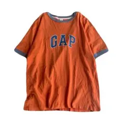 《レア!》OLDGAP オレンジ ロゴ Tシャツ XXL