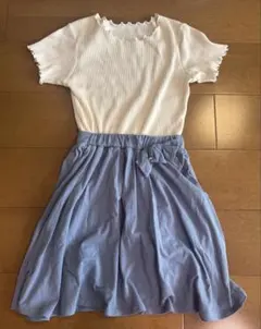 ◎美品◎ever closet 半袖ワンピース 140cmのサムネイル