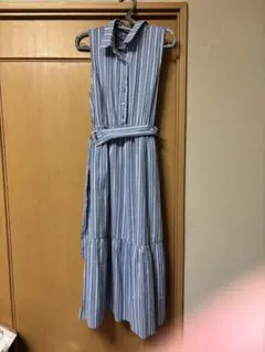 MURUA シャツワンピース　ノースリーブ　美品