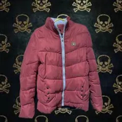 赤 ダウンジャケット XLサイズ