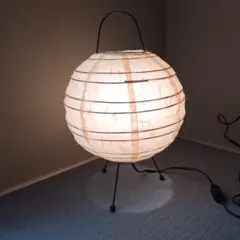 和紙照明　和風照明　丸型　　テーブルライト　サイドライト　間接照明　レトロ