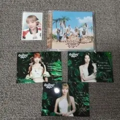 NiziU　COCONUT初回限定盤A + フォトカード&トレカセット