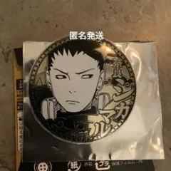 NARUTO 奈良シカマル　ゴールデン缶バッジ
