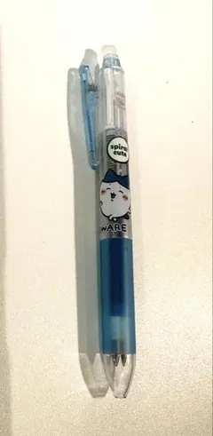 新品　ちいかわ　ハチワレ　フリクション３色ボールペンのサムネイル