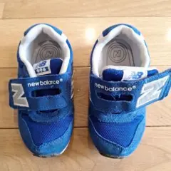 new balance スニーカー 15cm 青
