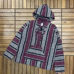 90s CONFECCIONES ARTILANA ニット メキシカン パーカー