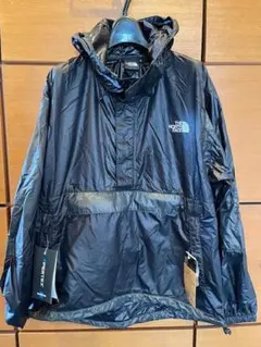 新品未使用TNF NP22034ブライトサイドアノラック黒/グレー