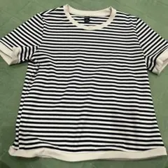 SHEIN ボーダー 半袖 トップスのサムネイル