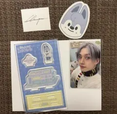 スキズ 6期　本国ペンミ ランダム アクスタ バンチャン　トレカ&落下物付