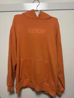 RIPNDIP オレンジ フーディ　パーカー Mのサムネイル